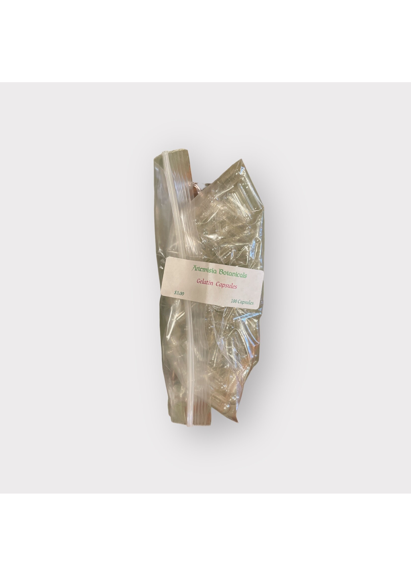 Gelatin Capsules | 100 capsules/bag