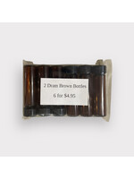 2 Dram Bottle | 4 pack