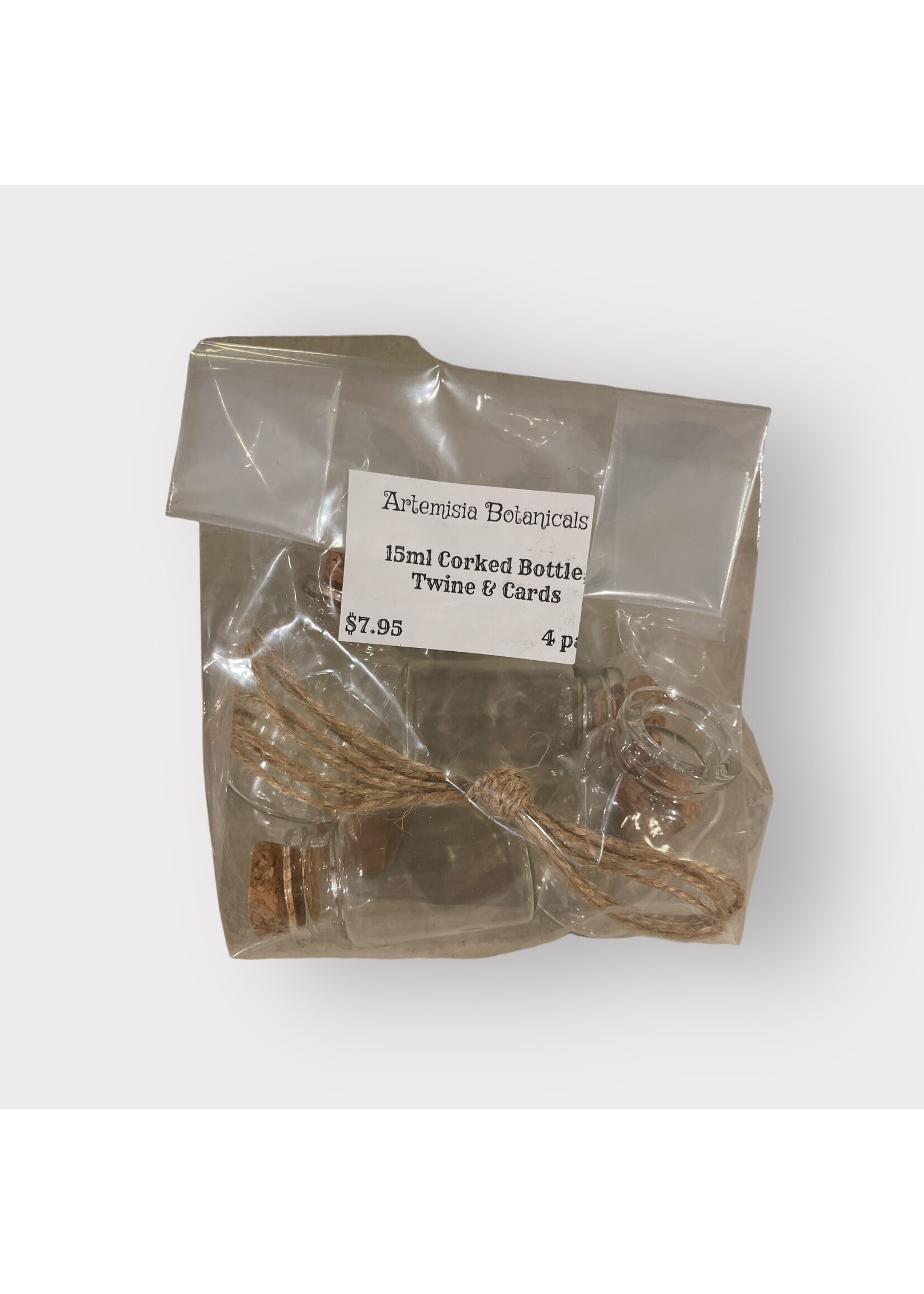 3ml Corked Bottles  Pack of 12