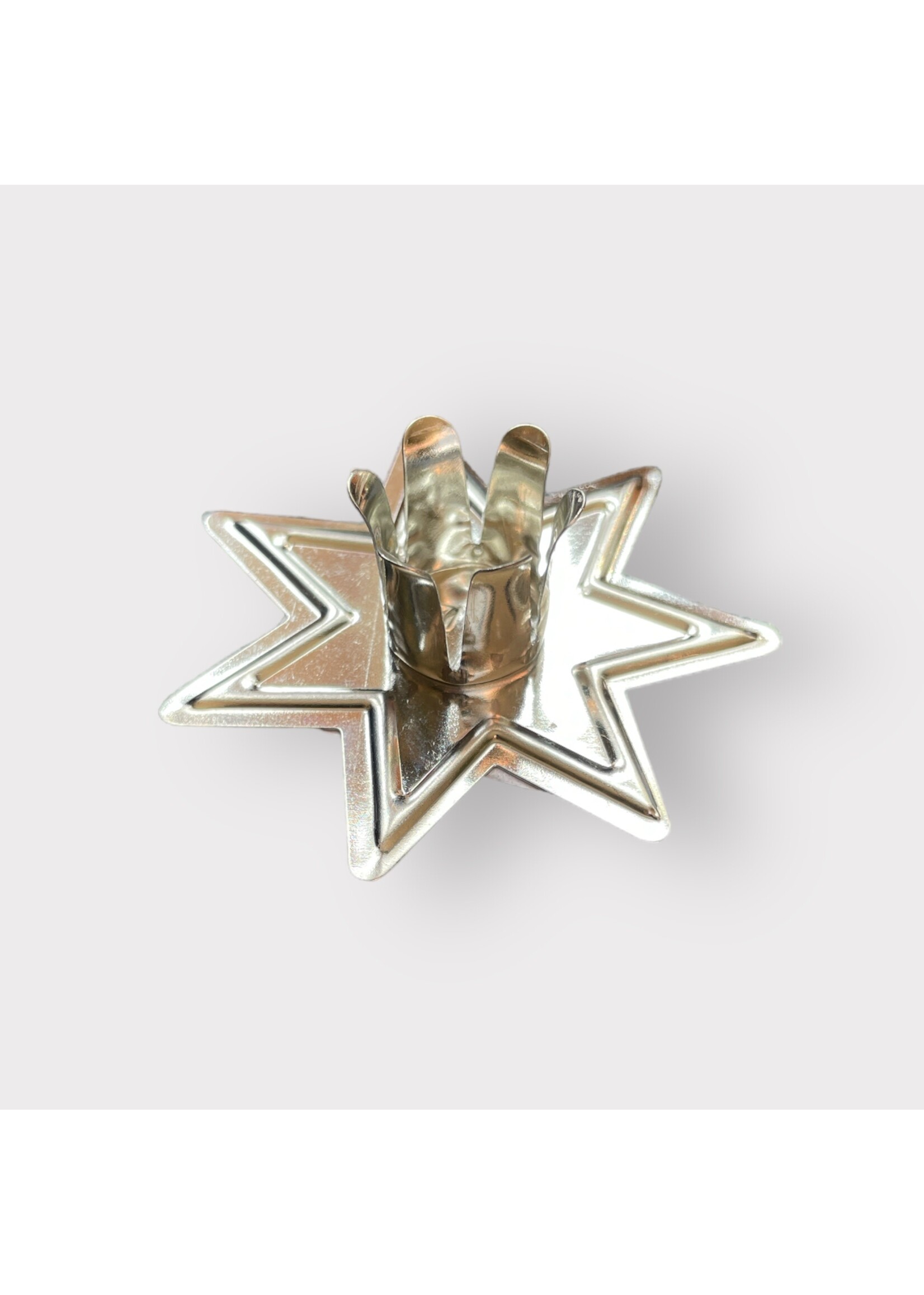 Chime Candle Holder | Silver Fairy Star