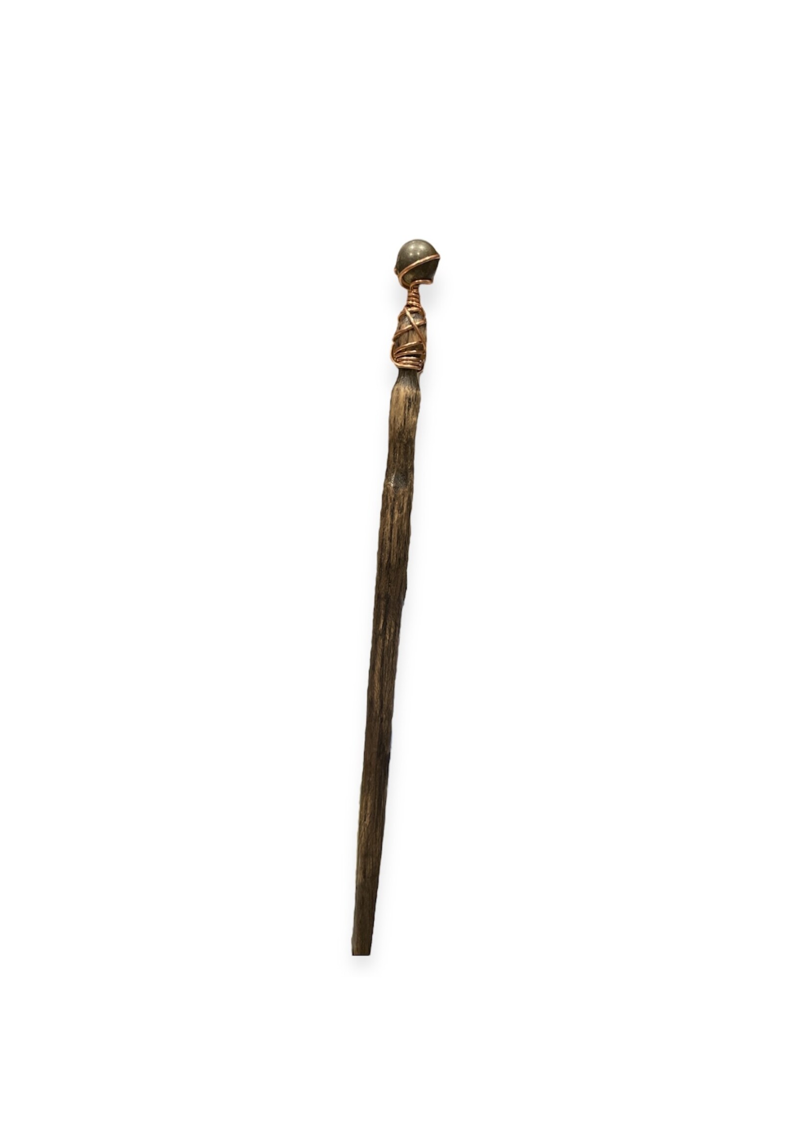 Pyrite Sphere Wand w-42