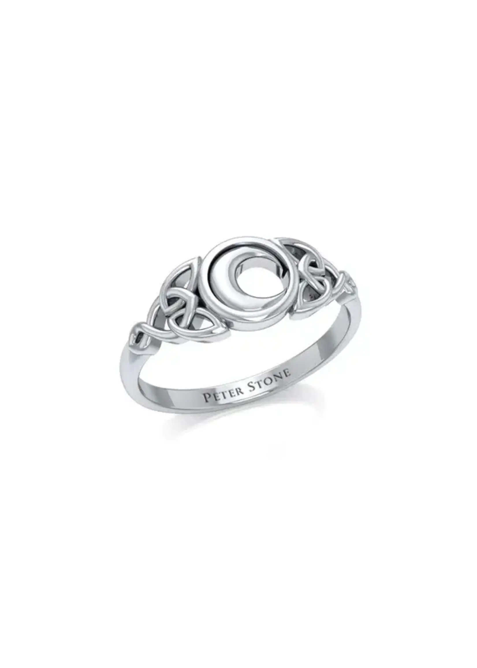 Ring Crescent MOON Tr1746