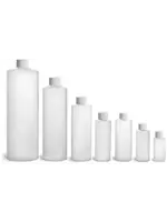 Plastic Cylinder Bottle with Sprayer| 8 oz.