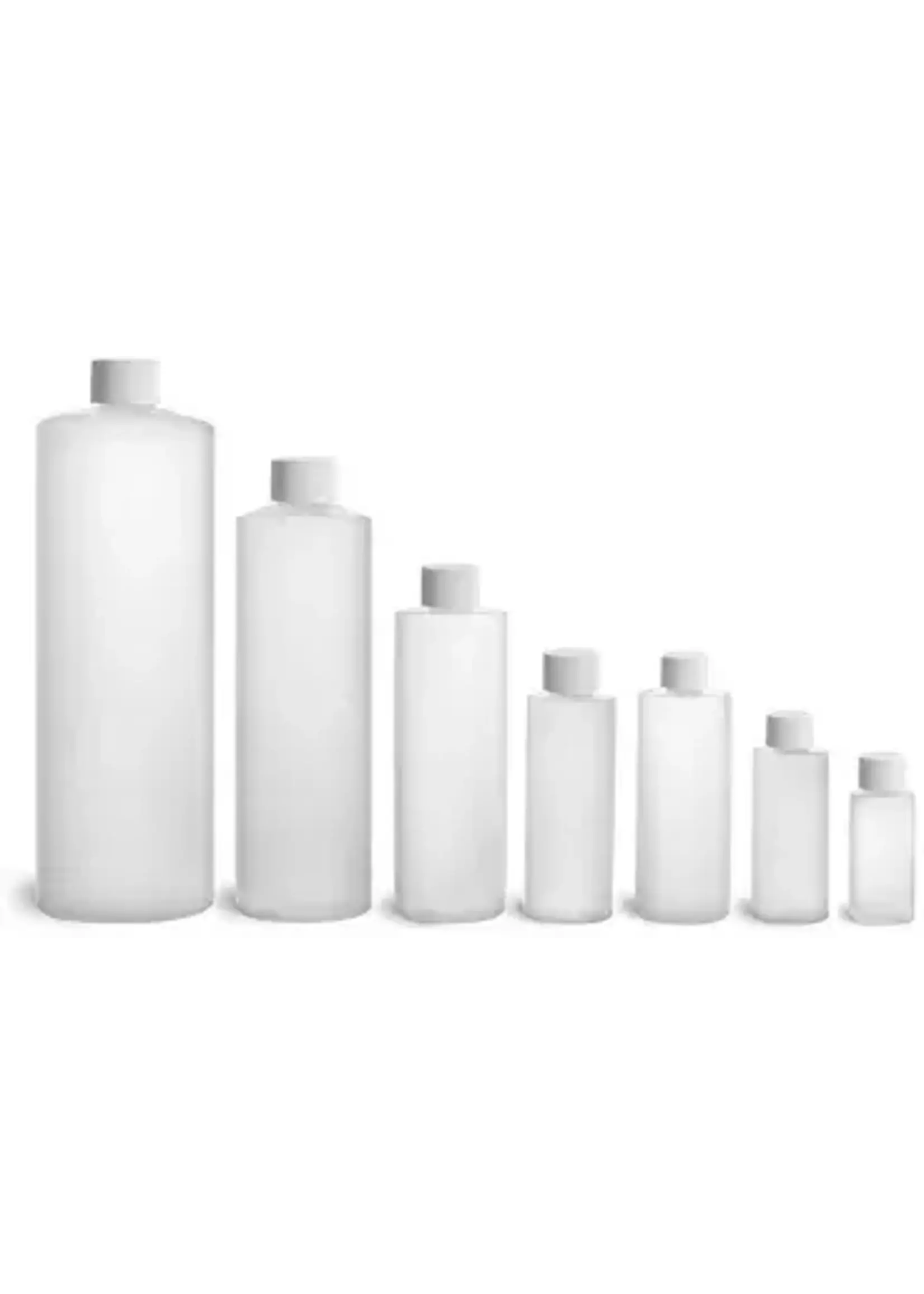 Plastic Cylinder Bottle with Sprayer| 8 oz.