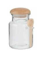 Jar with cork and Spoon 5oz