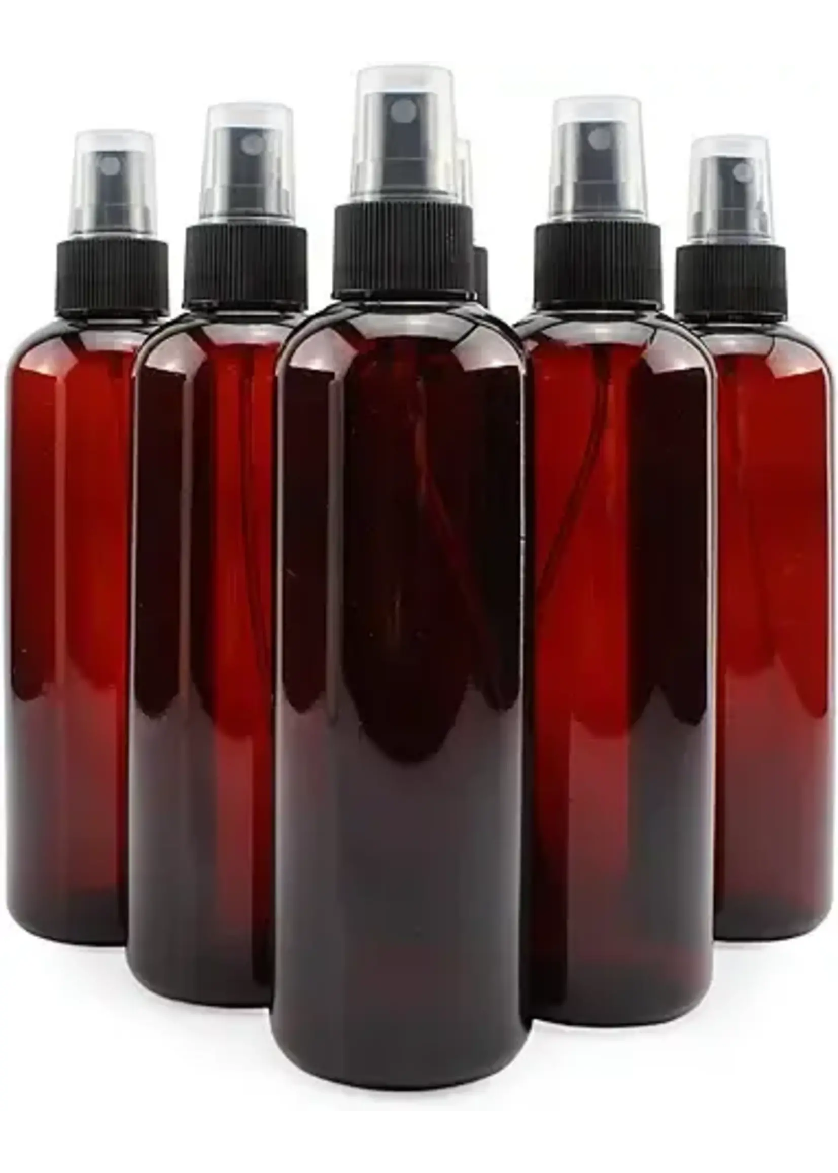 Plastic Spray Bottle Brown | 8 oz.