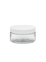 Jar 8oz  Plastic clear
