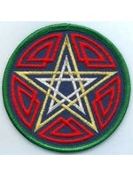 Patch Wiccan Celtic Pentagram