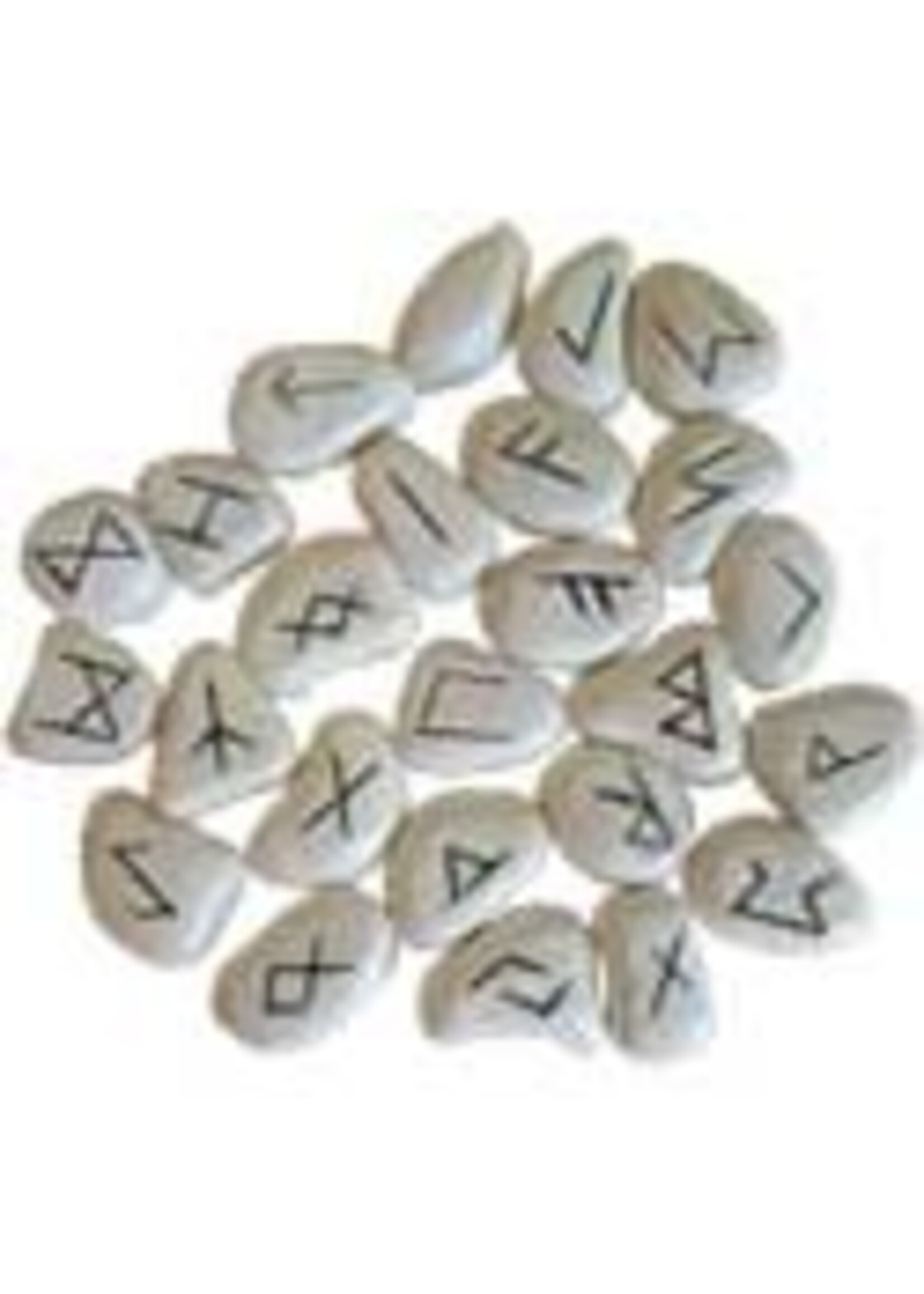 Rune Set White Bone