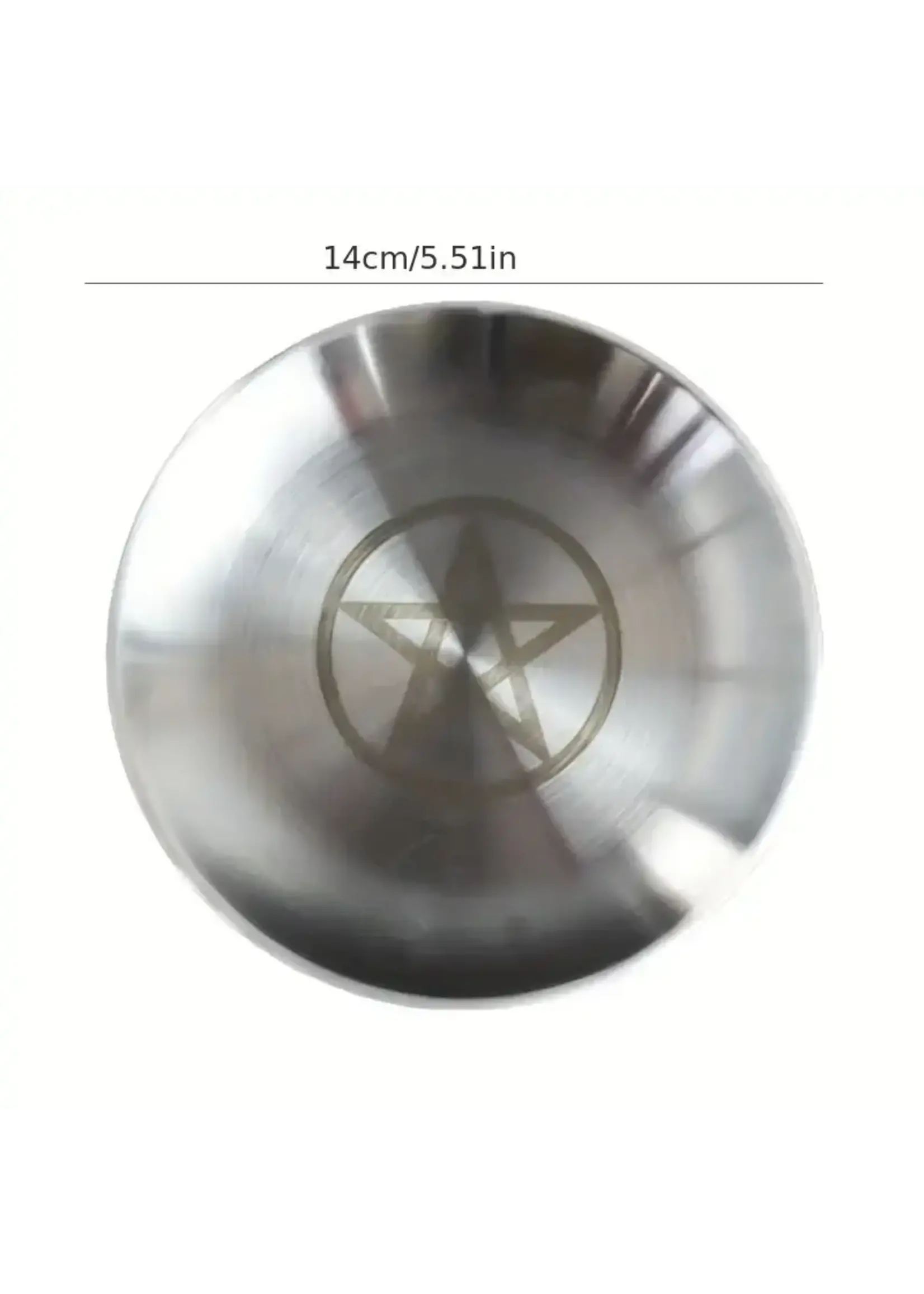Altar Paten  - Pentacle Aluminum