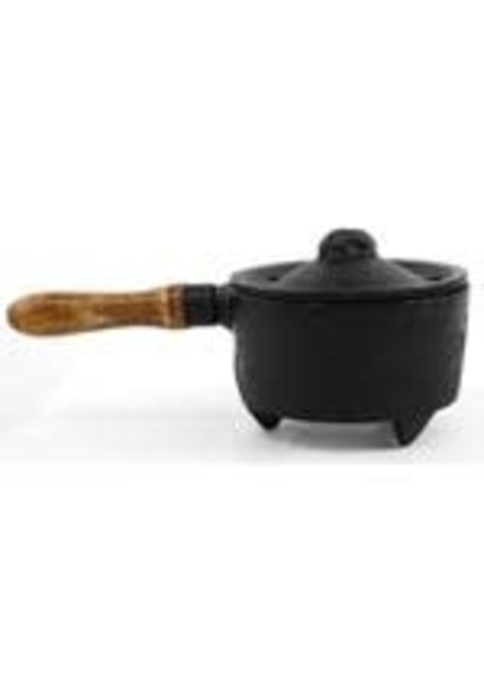 Cast Iron Burner with Wooden Handle  IBR73