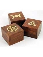 Box Brass Inlaid FBB25