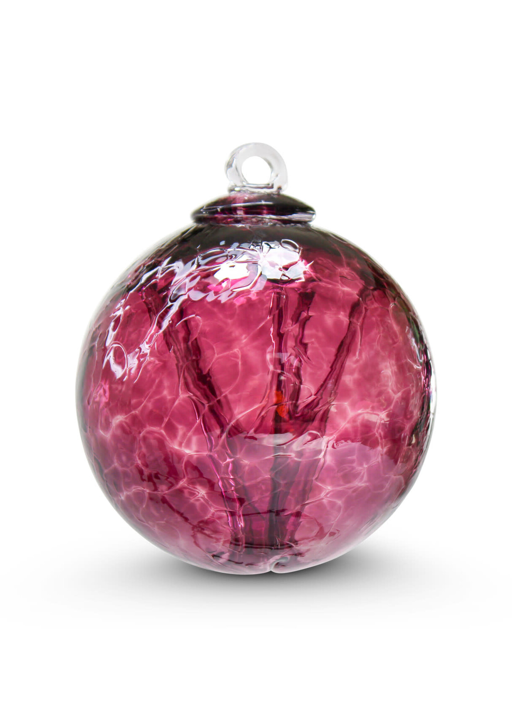 Small Witch Ball Iris Violet