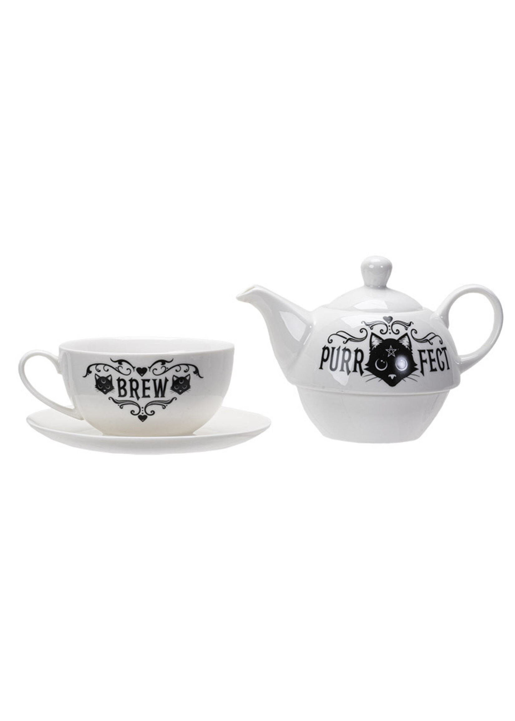 Tea for One  Purrfect Brew