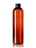 Bottle Brown Plastic 8oz.