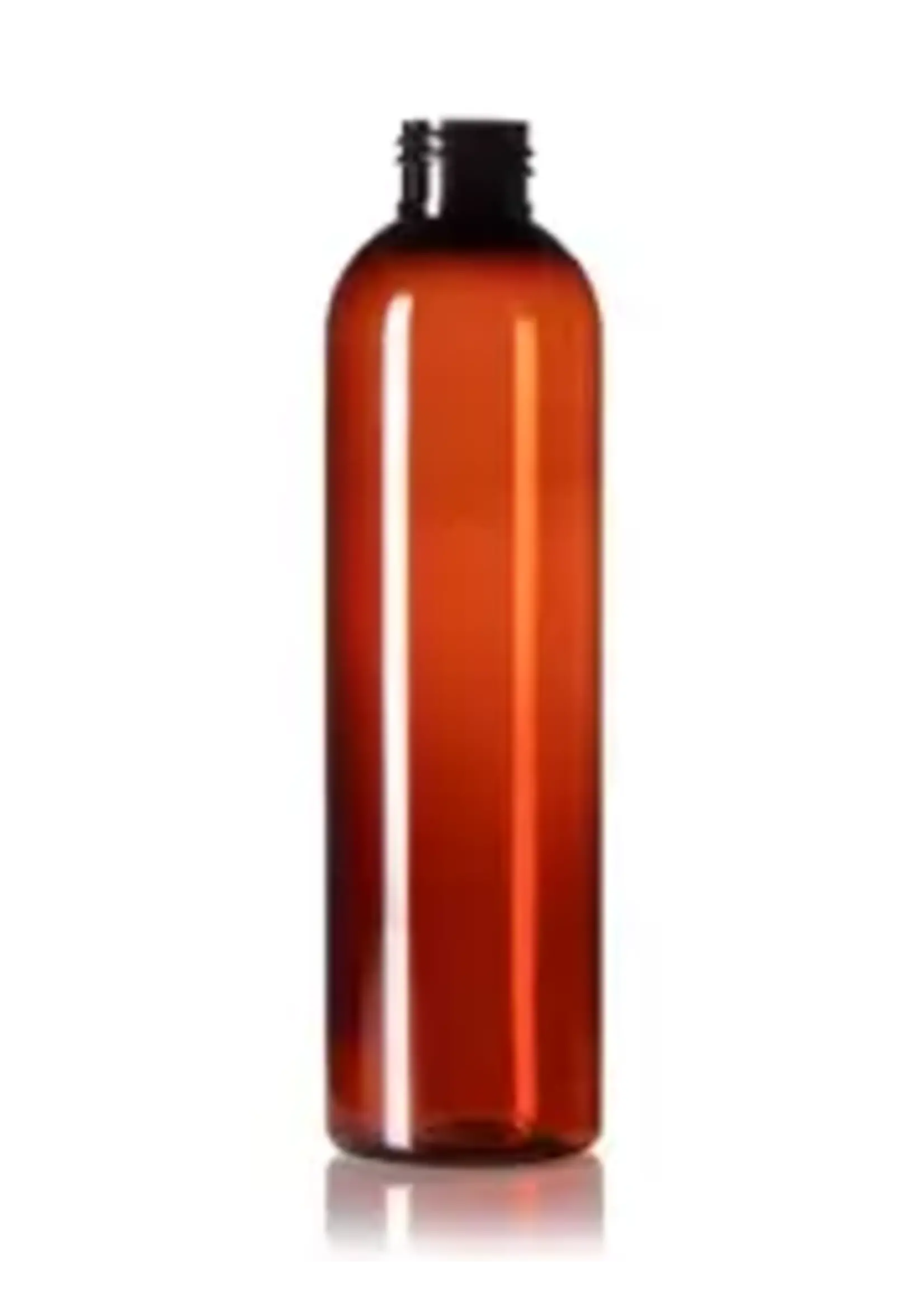 Bottle Brown Plastic 8oz.