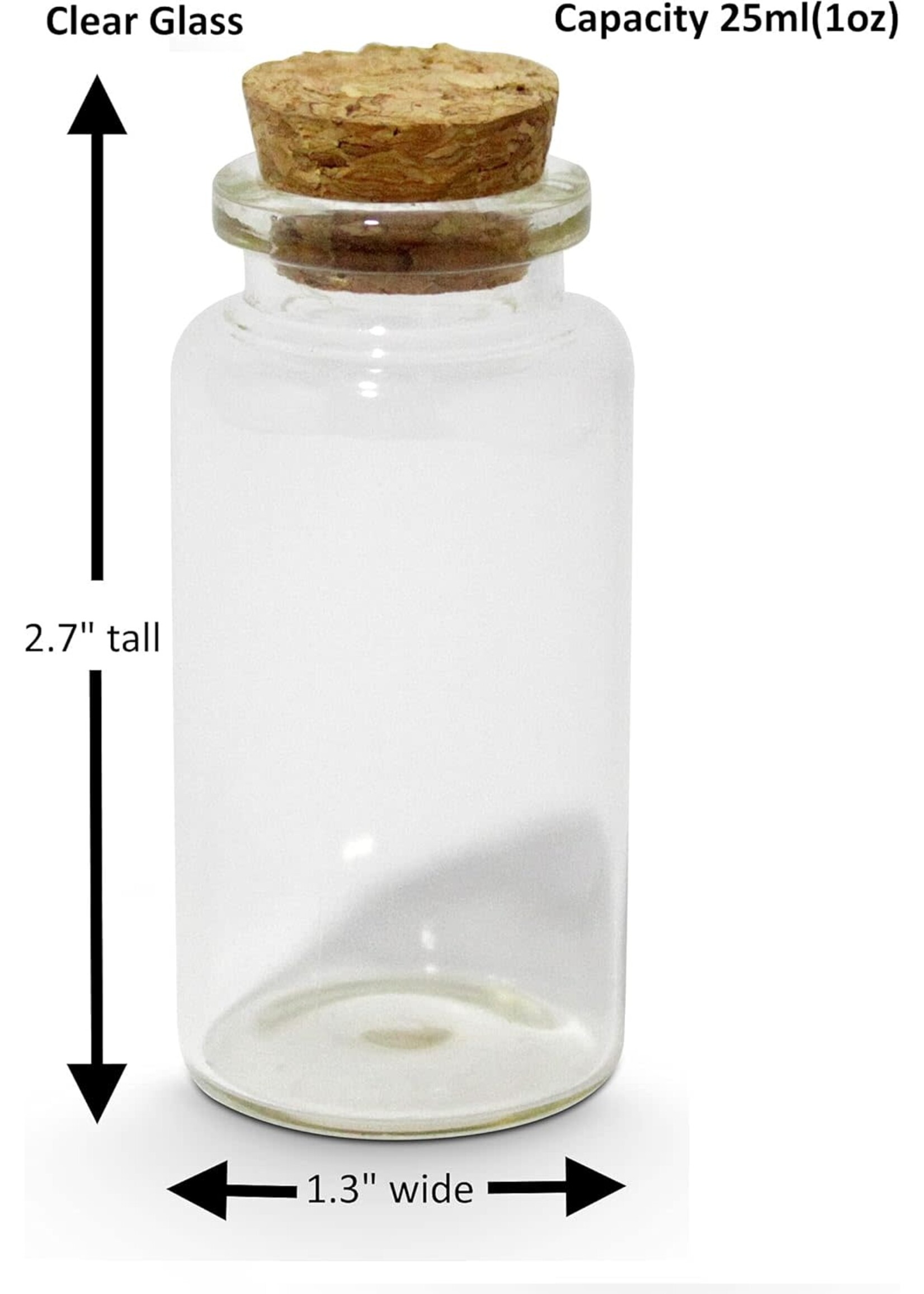 Bottle with Cork 1oz