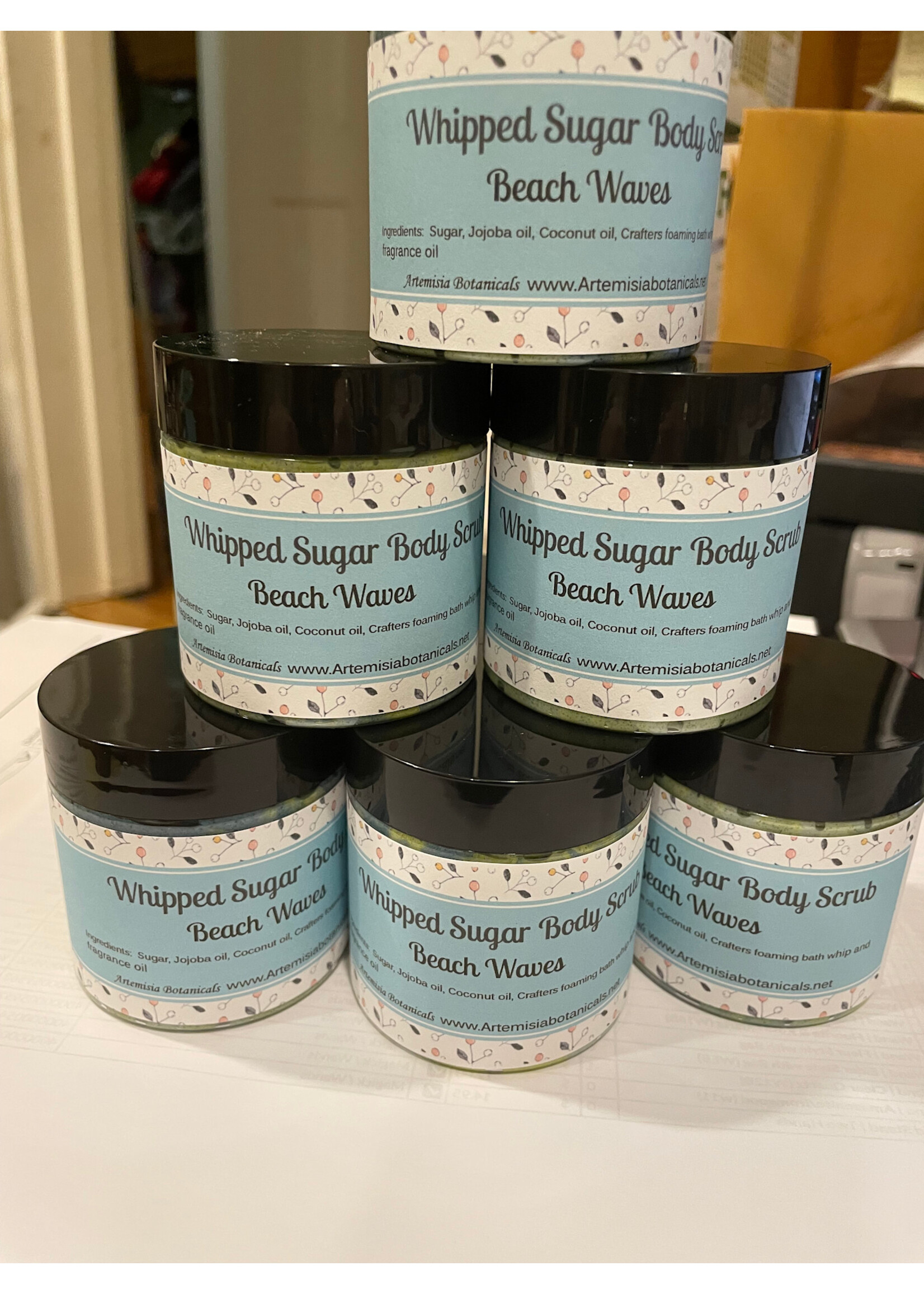 Whipped Sugar Body Scrub  Beach Waves