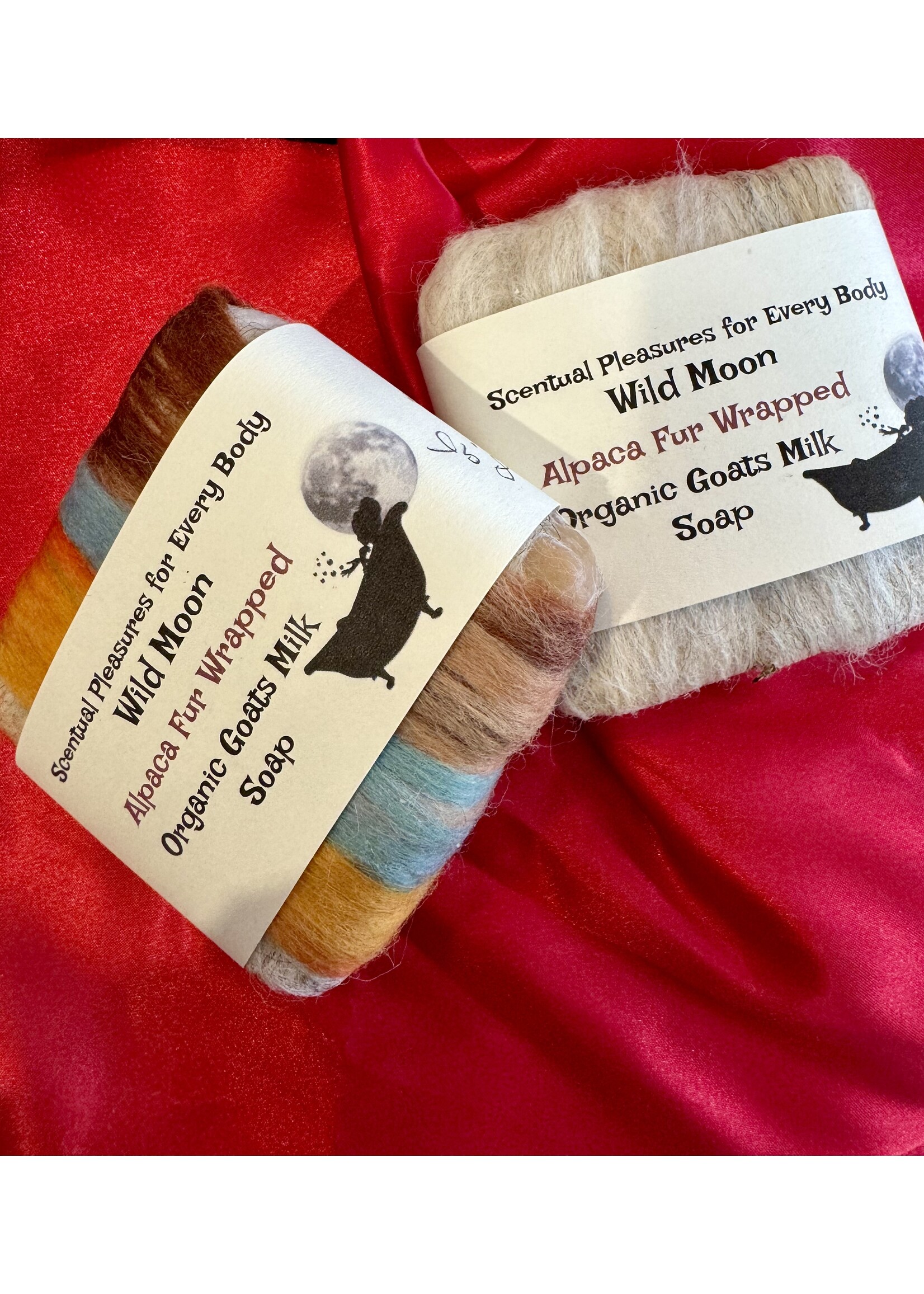 Soap Alpaca Fur Wrapped