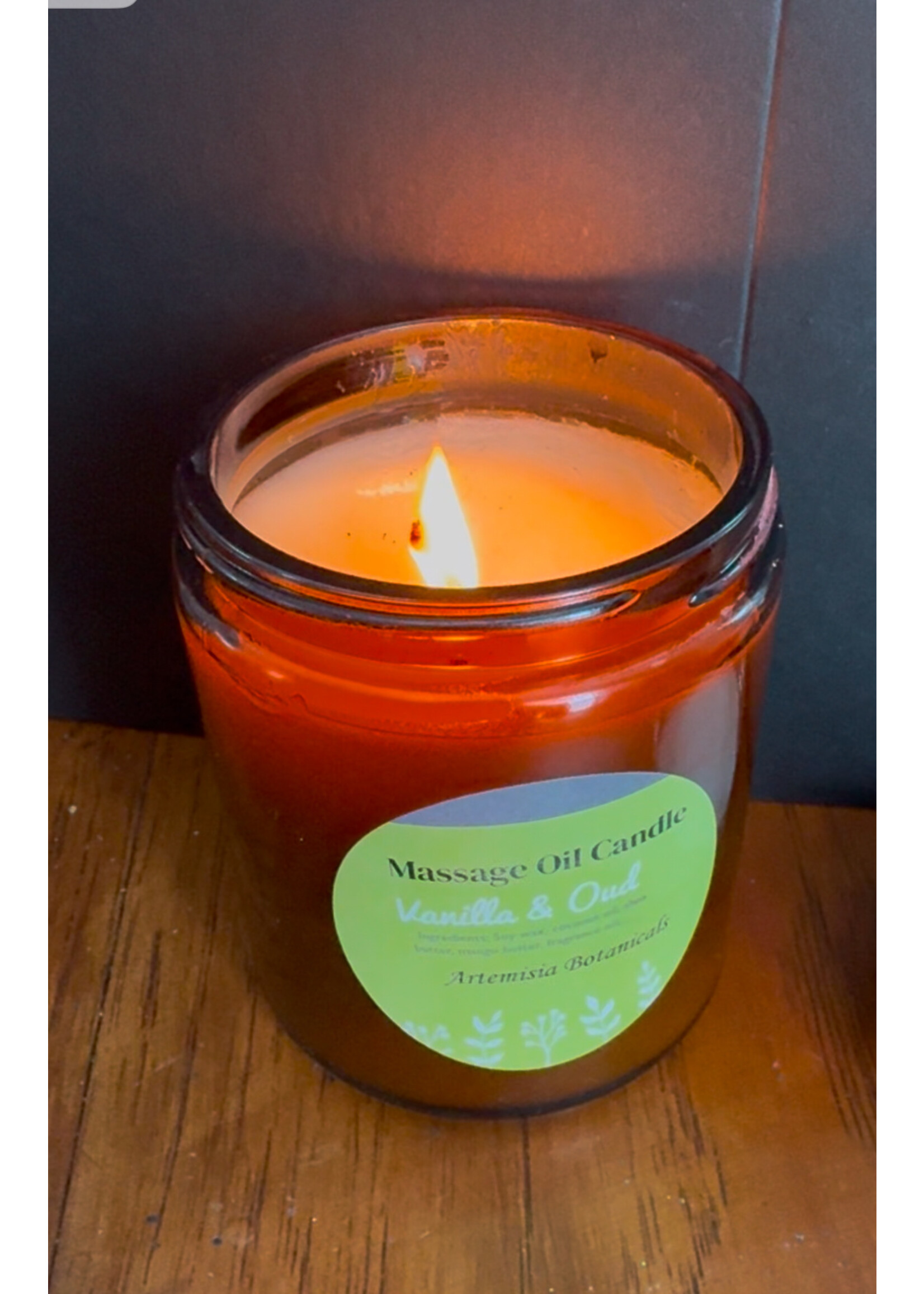 Candle Massage Oil  4 oz