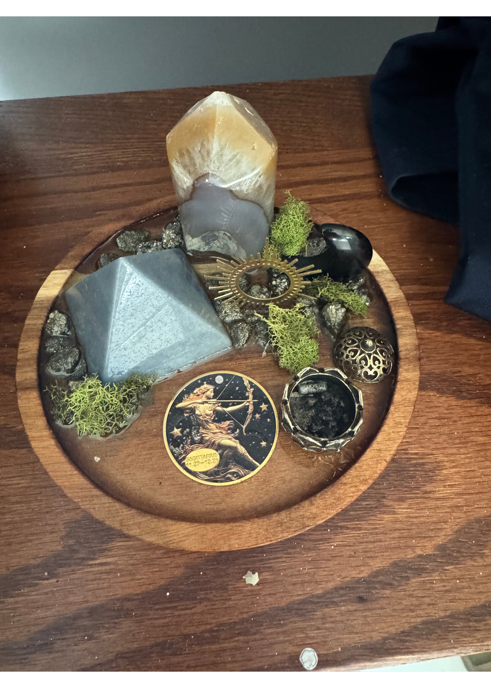 Zodiac burner garden