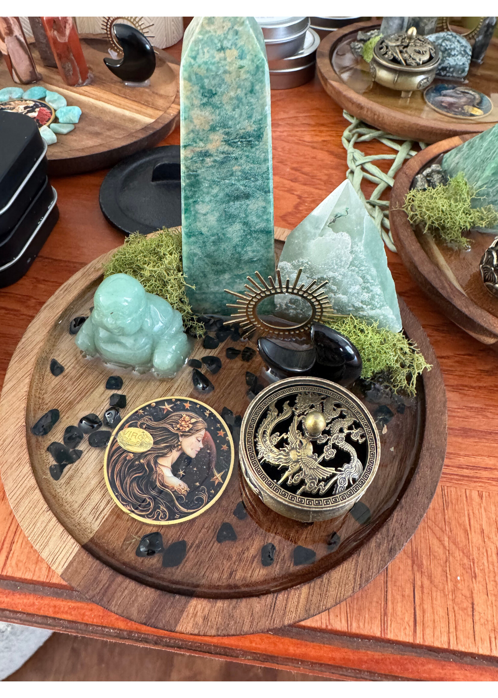 Zodiac burner garden