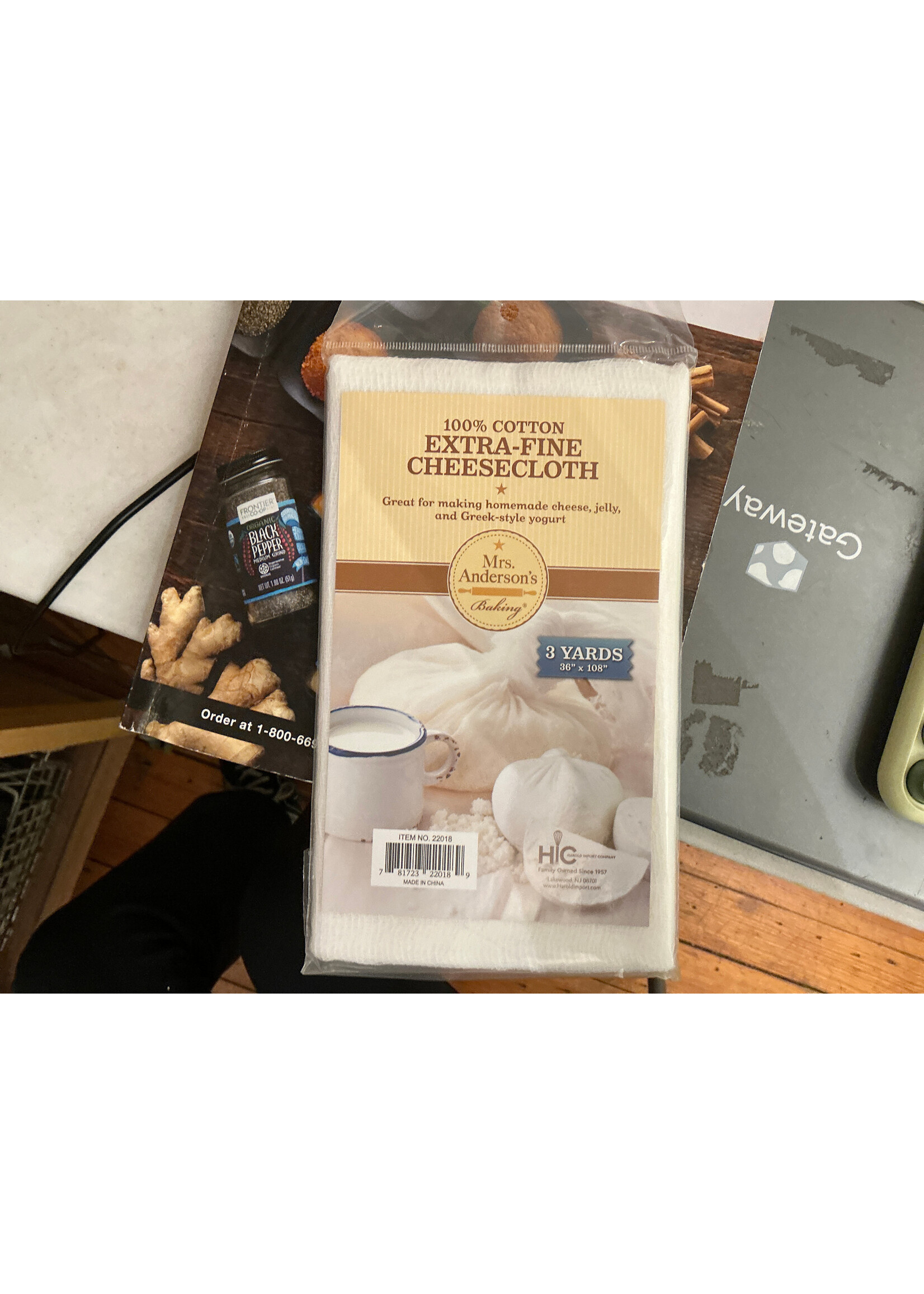 Cheesecloth  Unbleached  3square yards