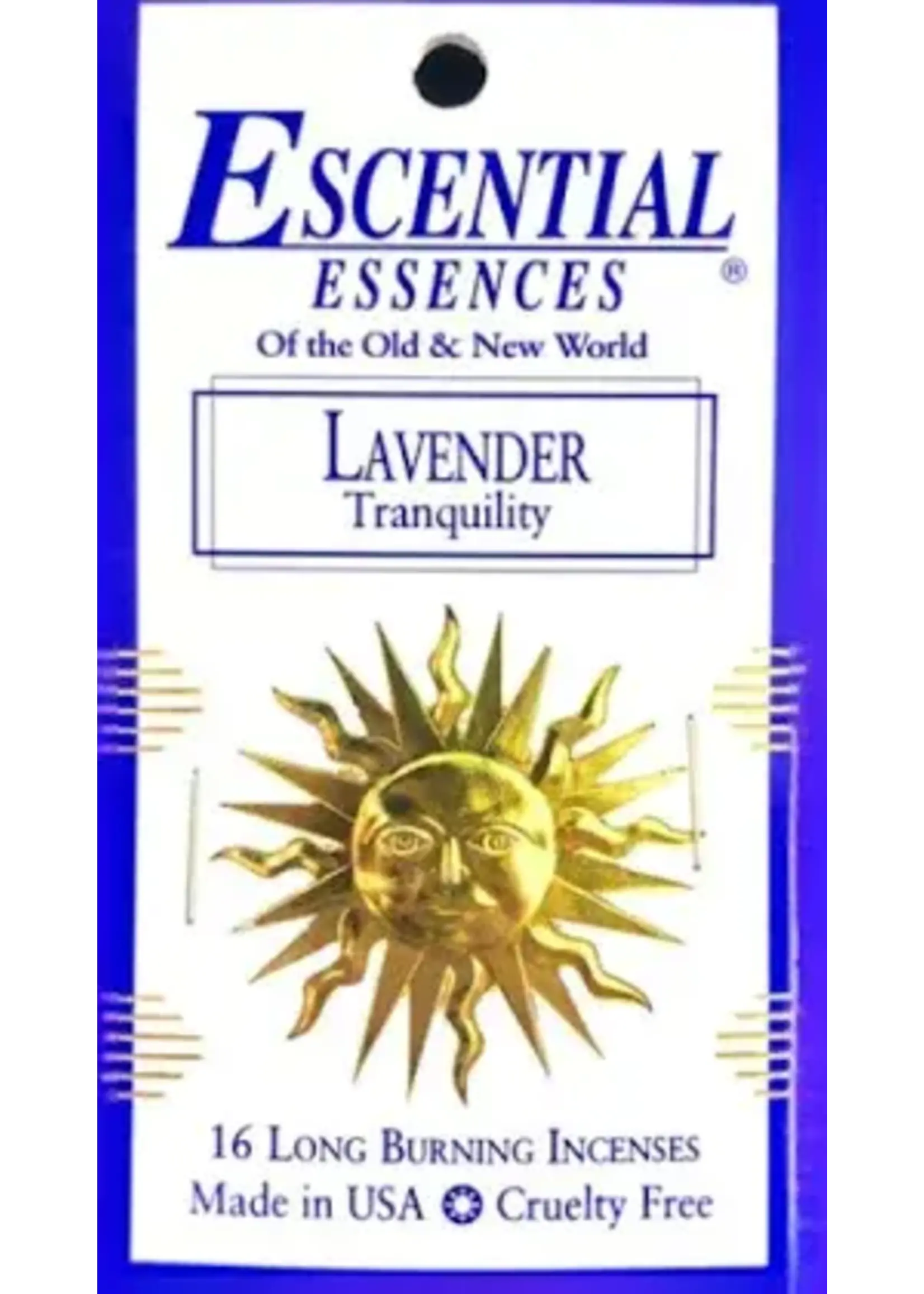 Lavender Incense | Escential Essences
