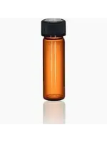 Bottle 1 dram  Pack of 4 Clear/Amber