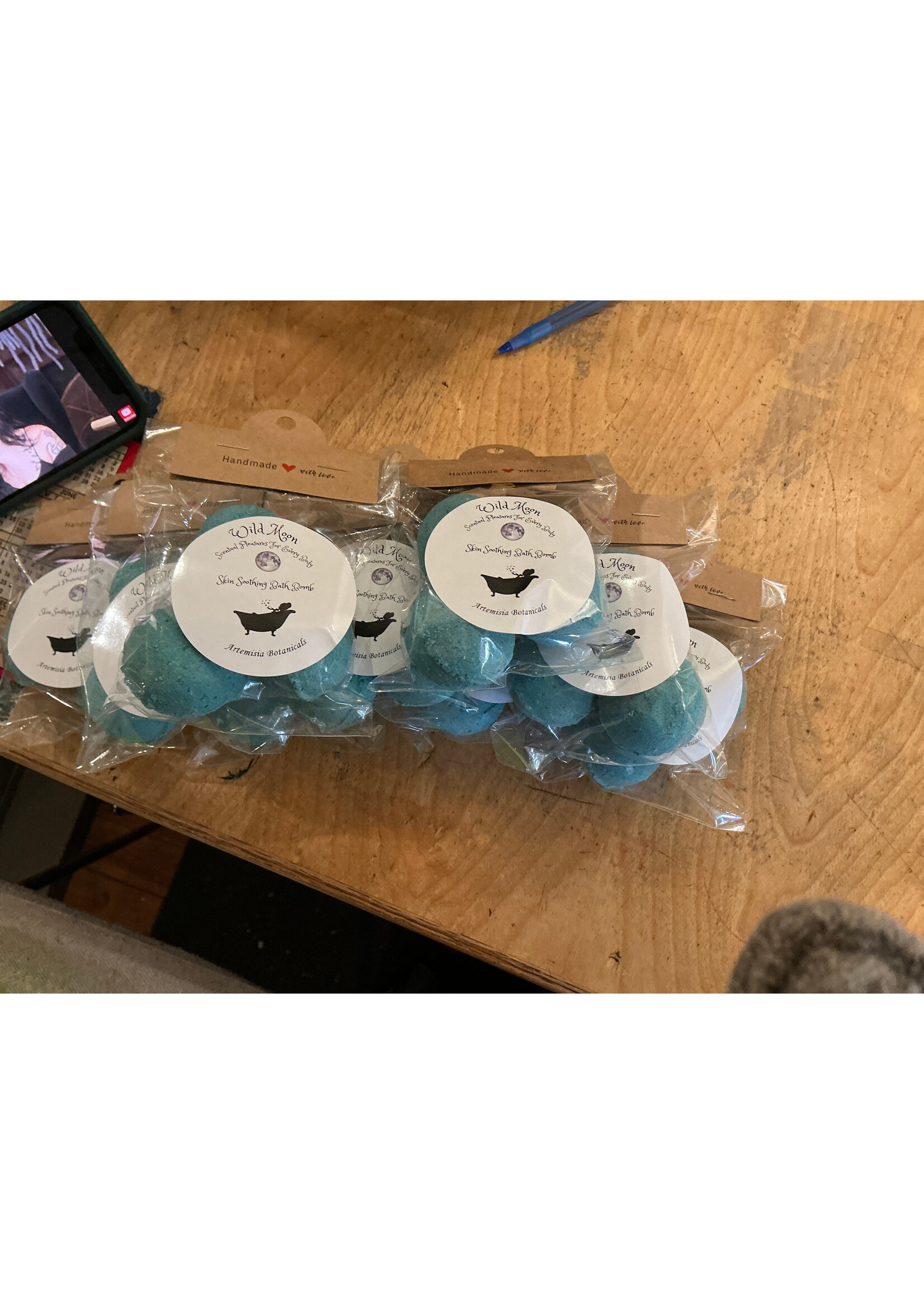 Bath bombs skin soothing 3ct