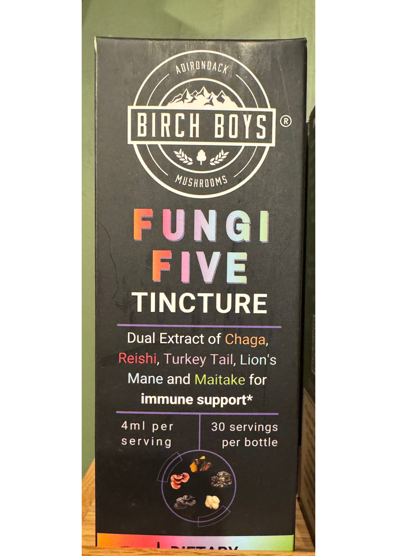 Fungi Five tincture Birch Boys 4oz