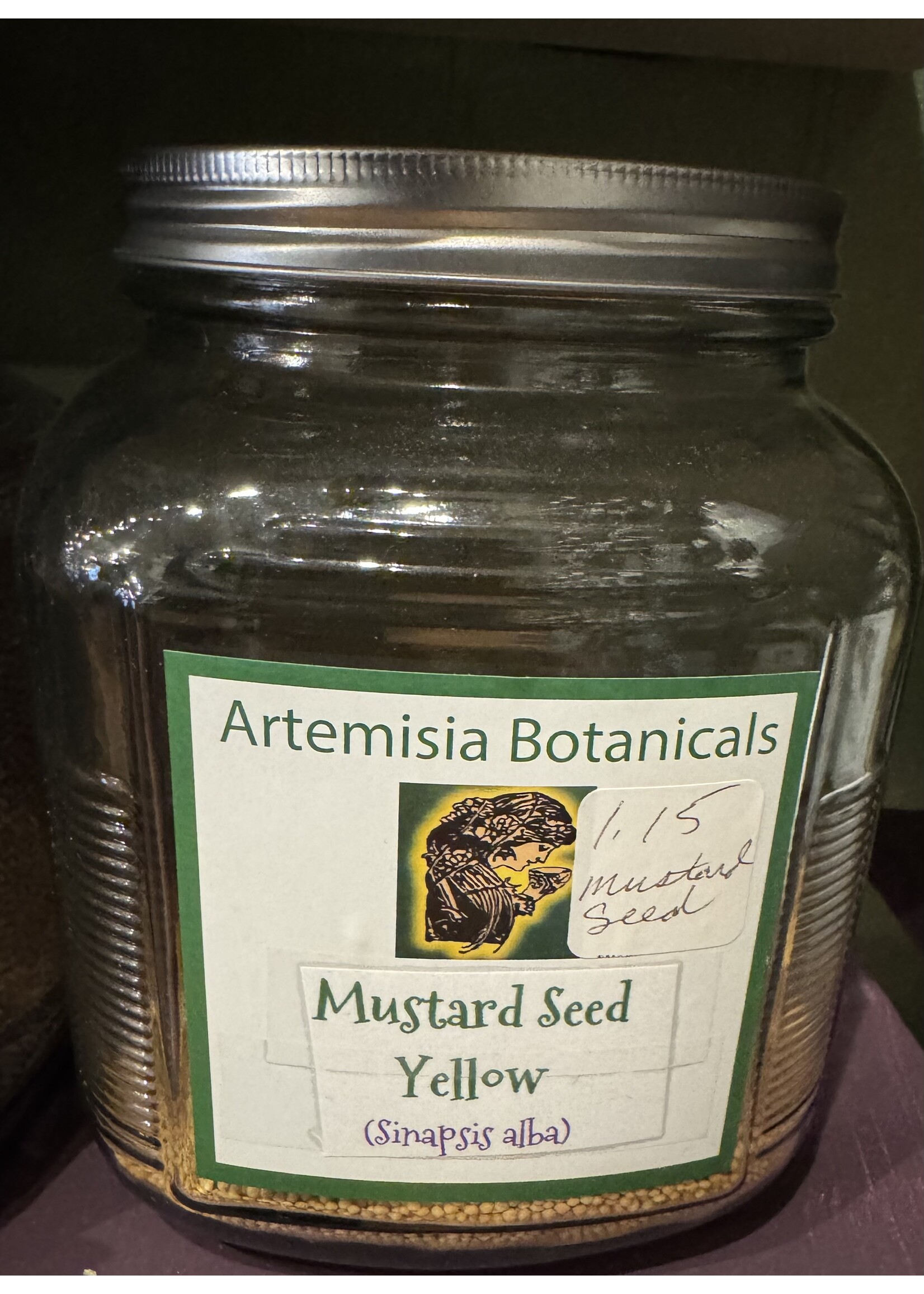 Mustard seed yellow ground