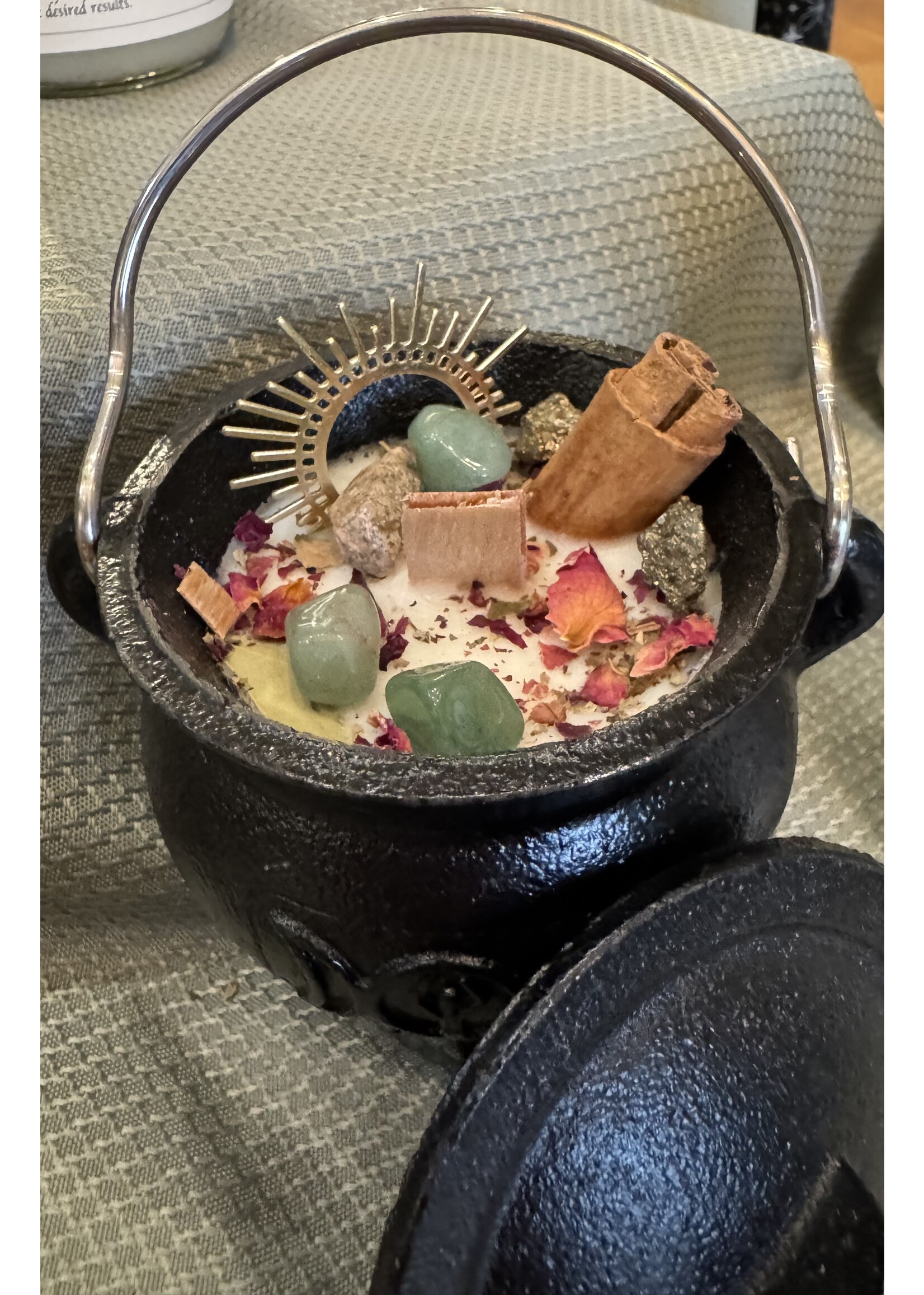 Candle Crystal Caludron