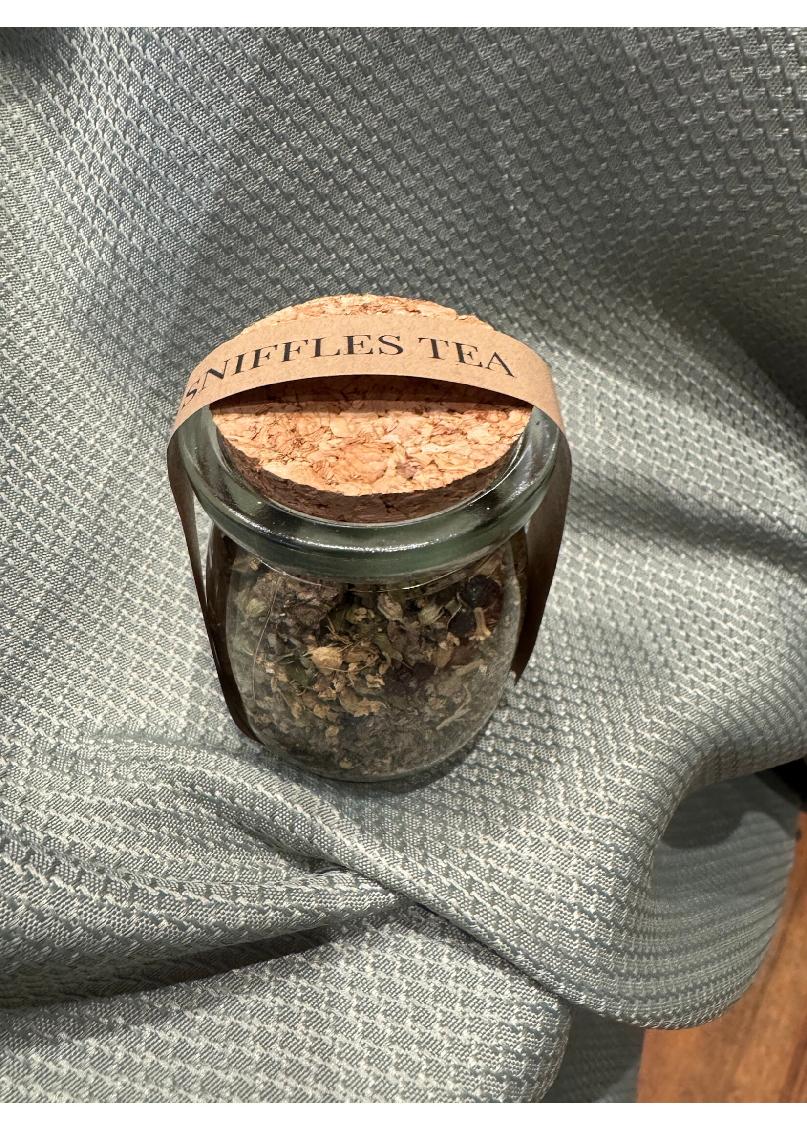 Sniffle Tea Jar