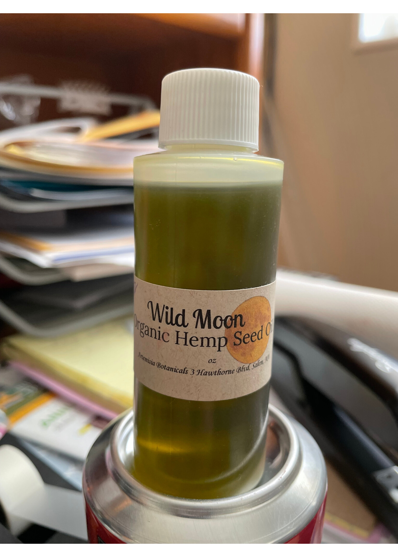 Hemp Seed Oil  Organic 2oz.