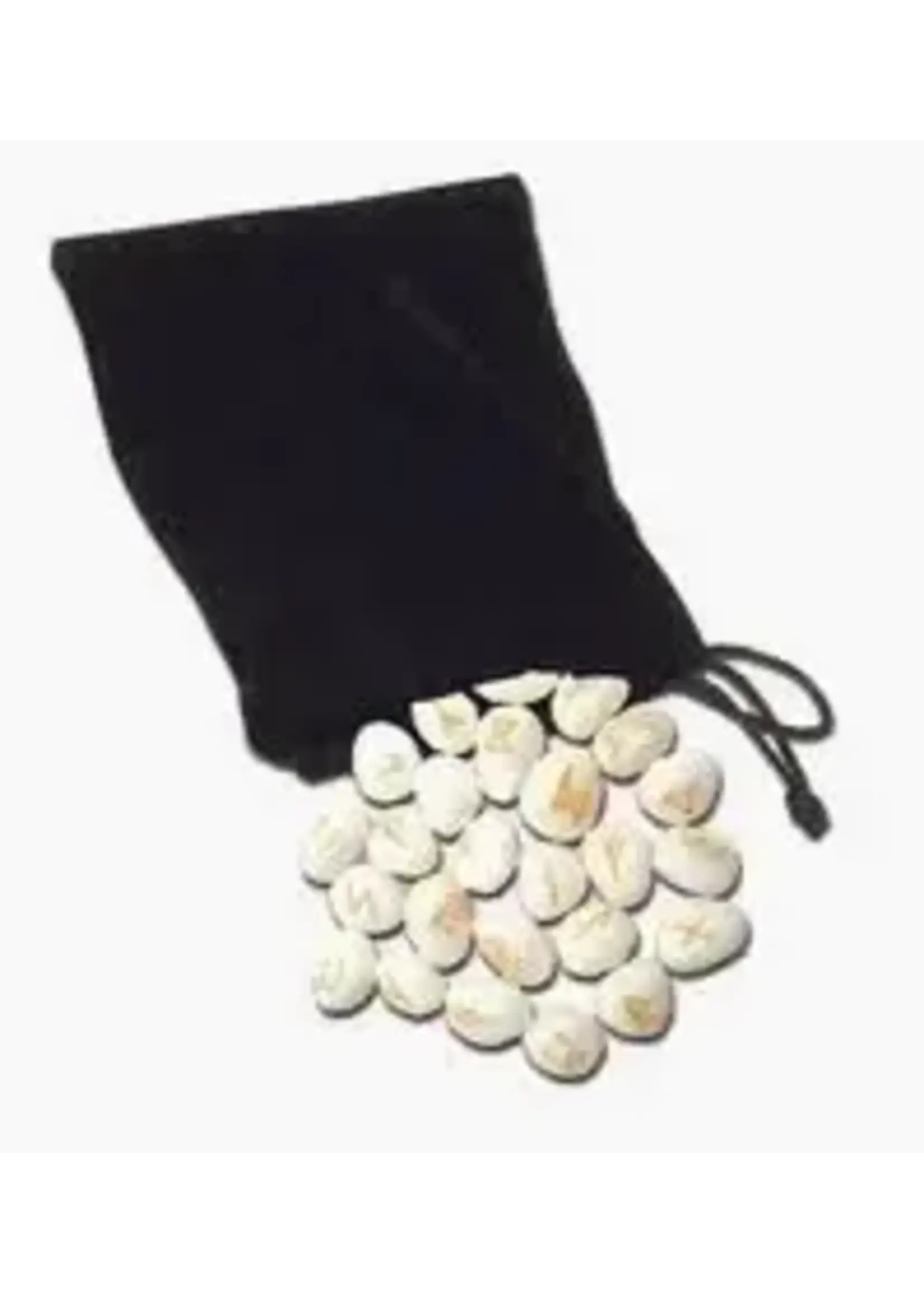 Runes  Bone Set White