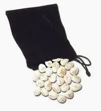 Runes Bone Set White - Artemisia Botanicals