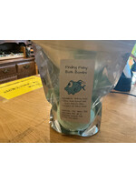 Bath bomb finding fish