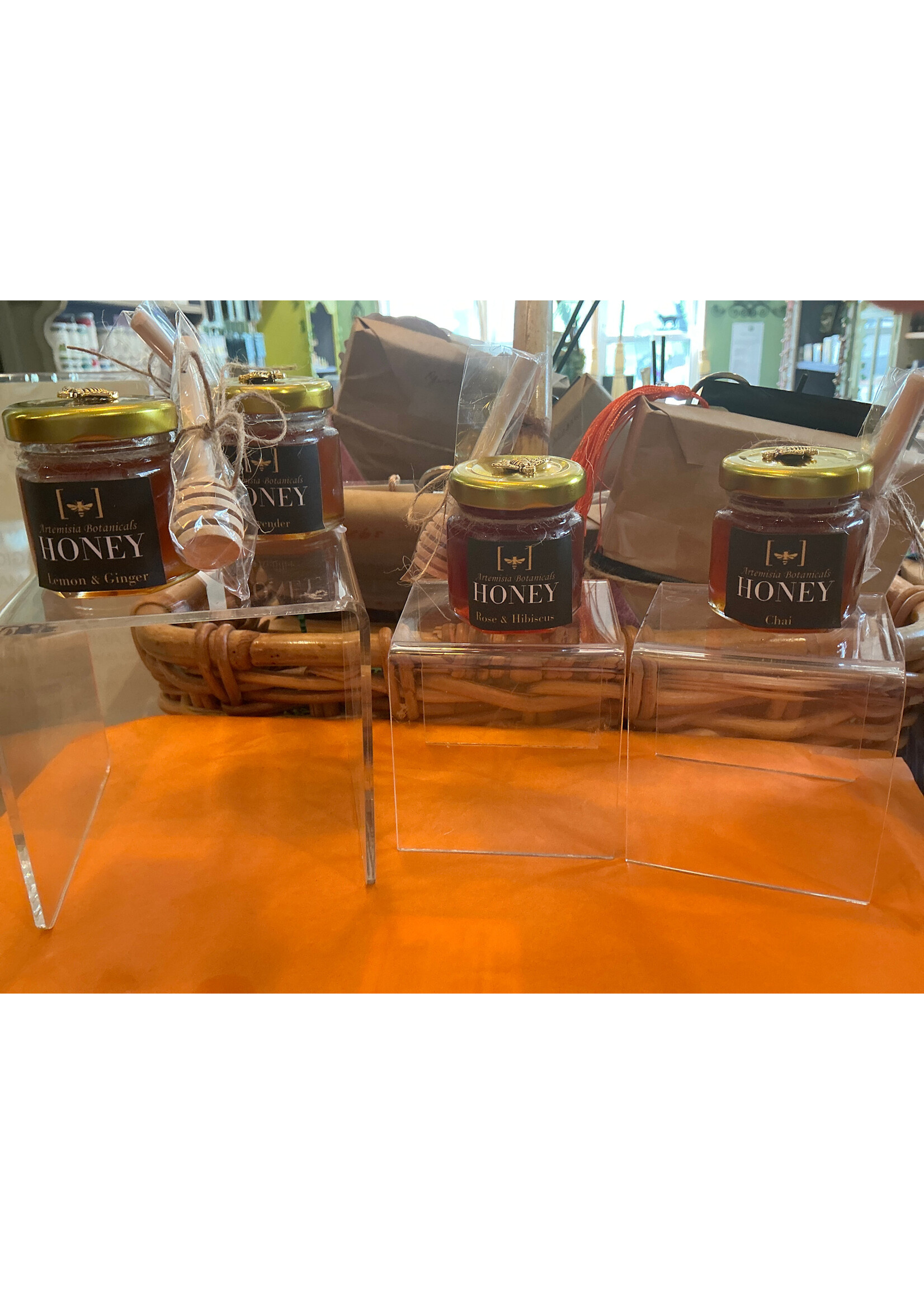 Honey 2oz lemon ginger