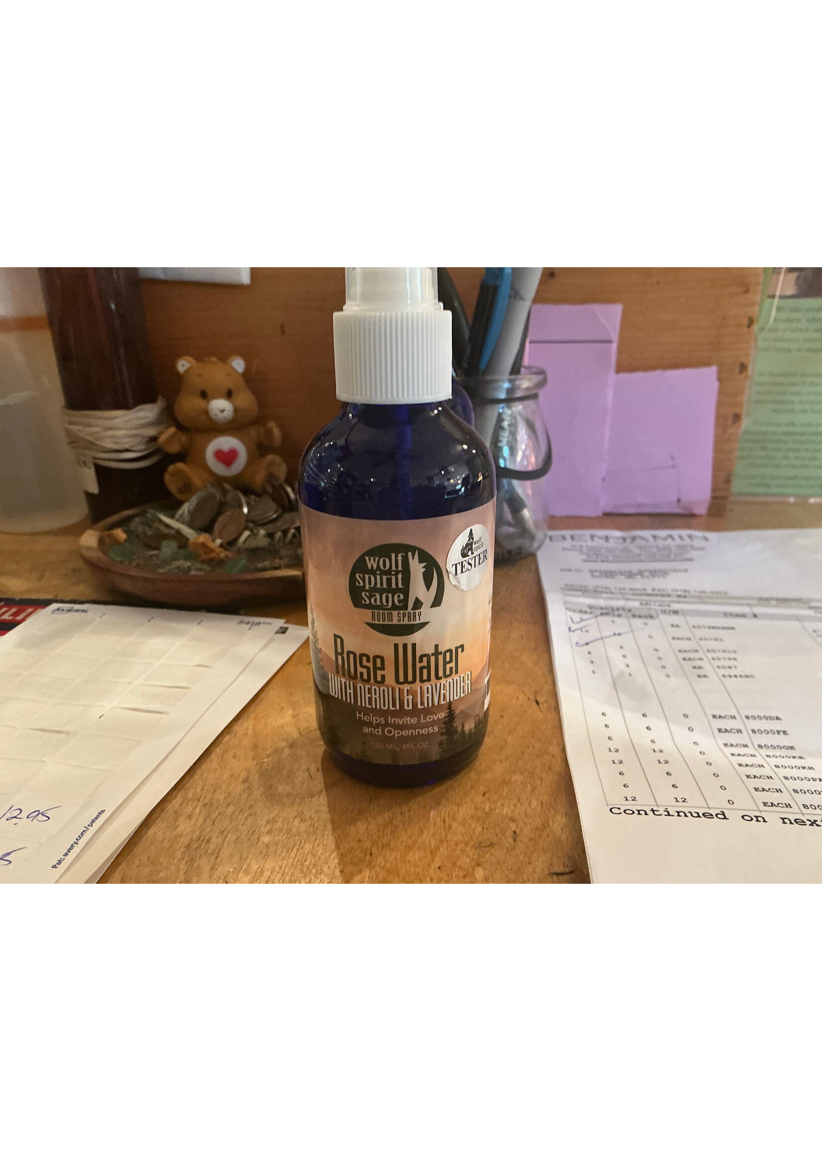 Rose water w neroli and lavender