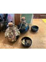 Decoupage Spell jars