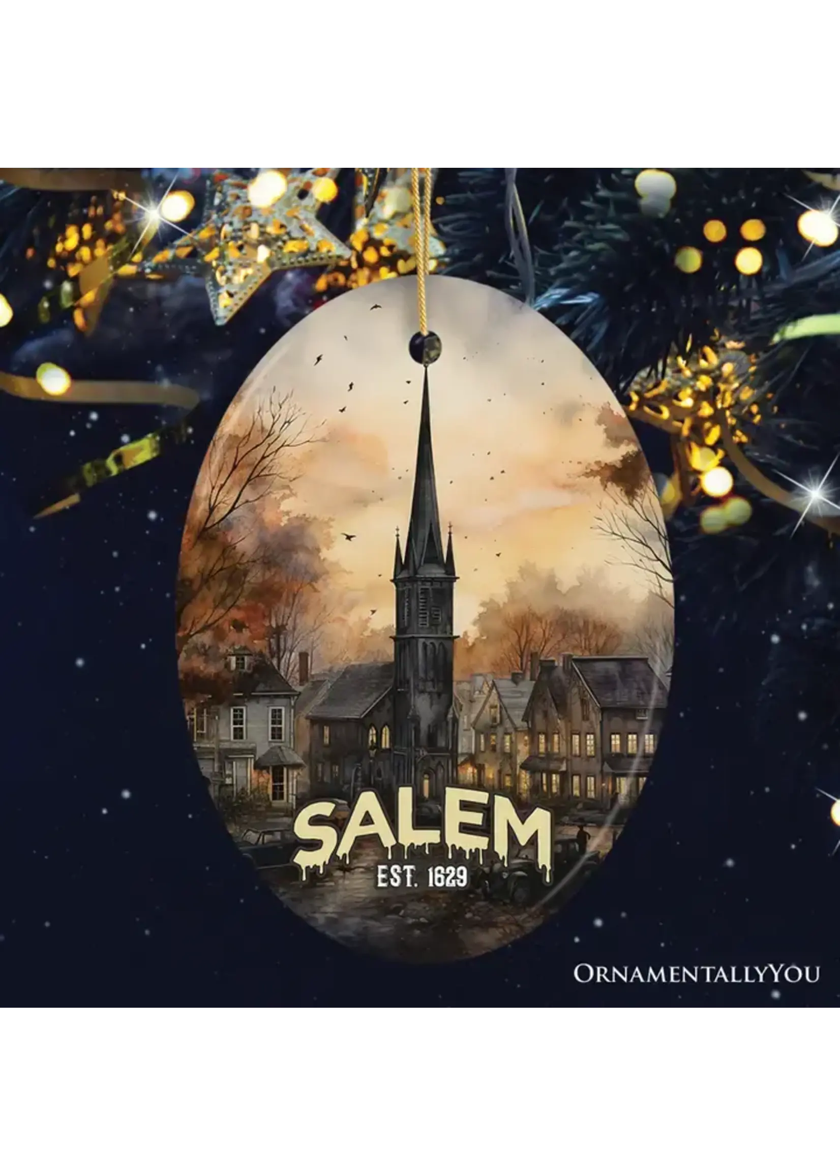 Ornament Mysterous Salem #1604