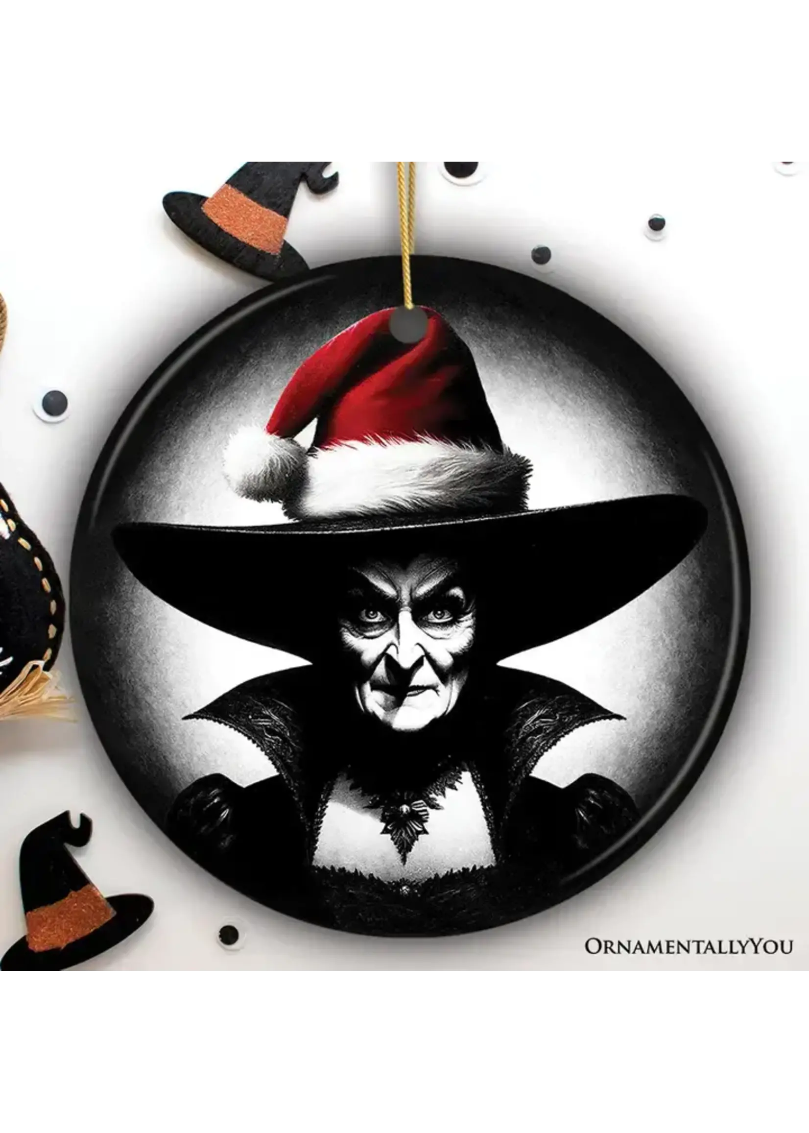 Ornament Spooky Witch 2024
