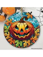Ornament Pumpkin Spice Halloween #1637