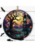 Ornament Salem Spooky Haunted House1640