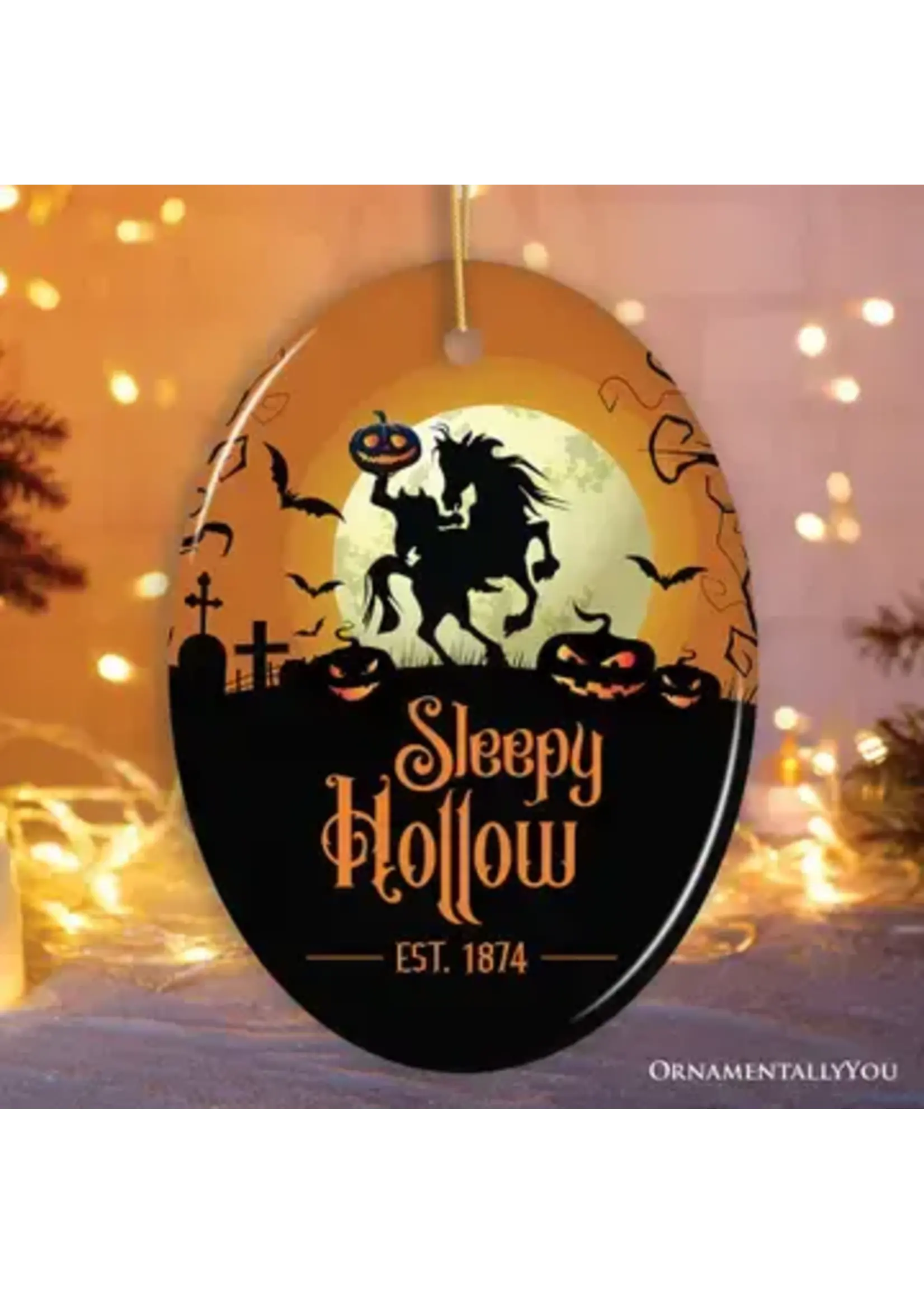 Ornament Sleepy Hollow #1697                                                                                                                                                                                                                5