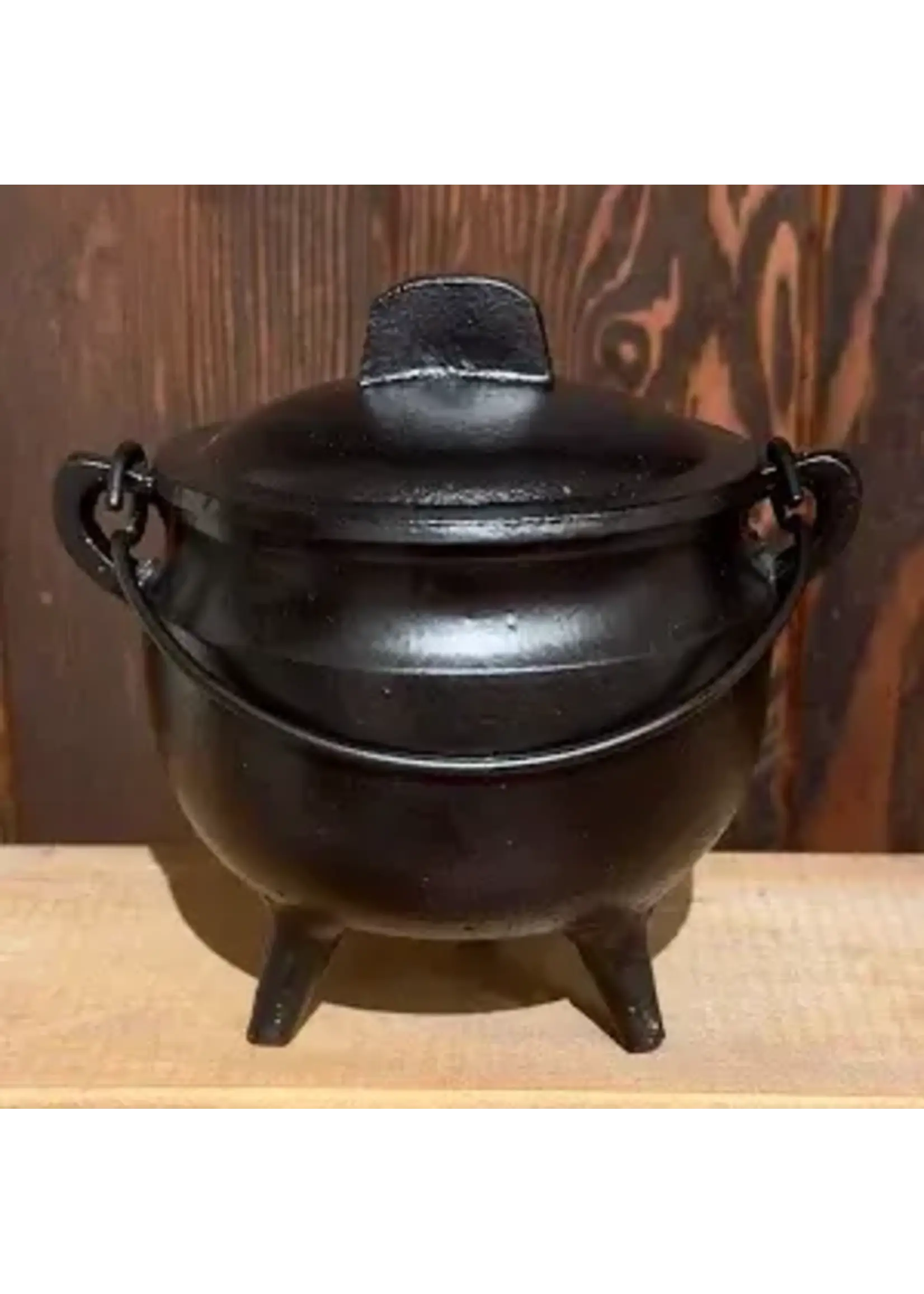 Cast Iron Cauldron with lid 8 quart