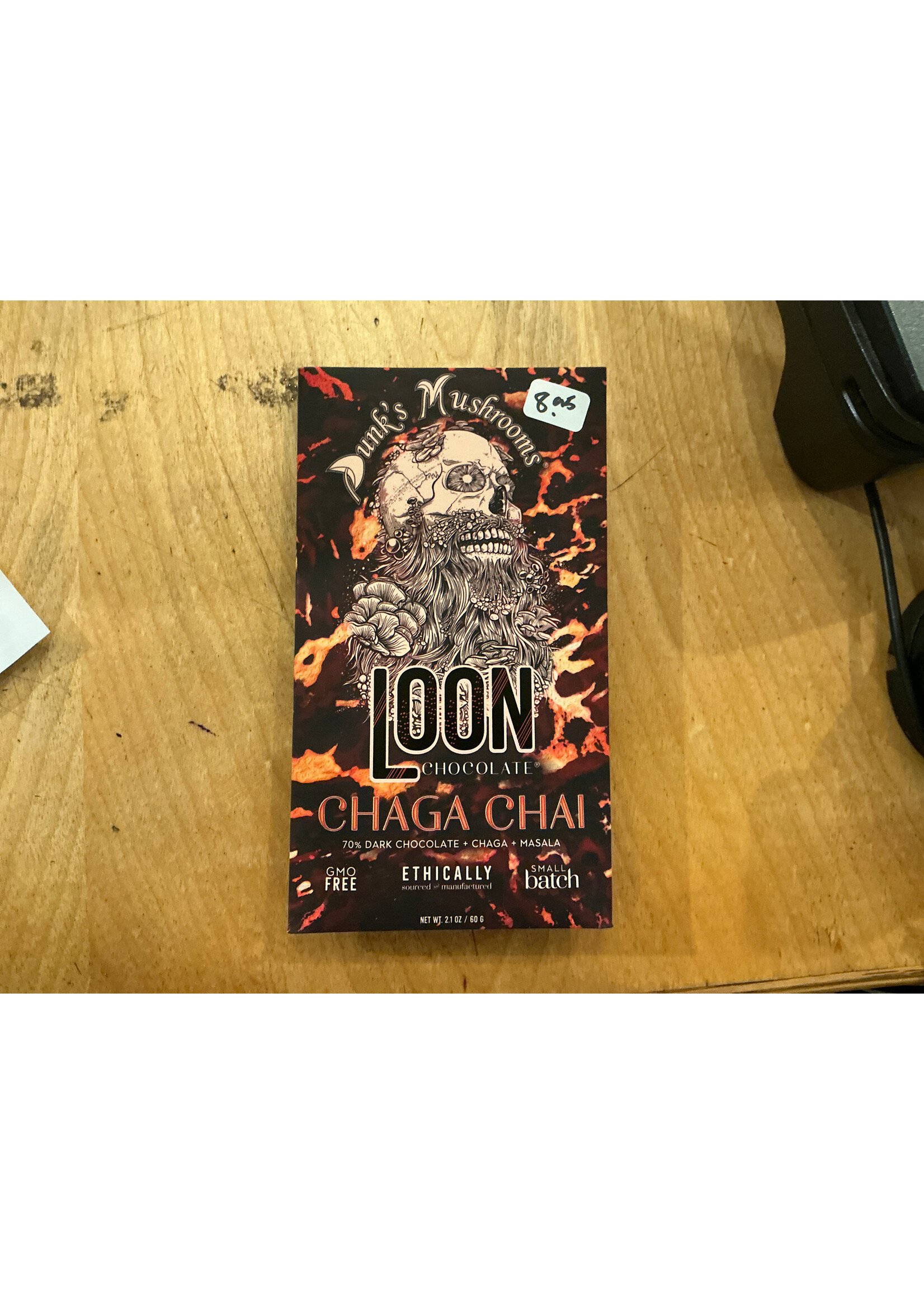 Chocolate bar loon chaga chai