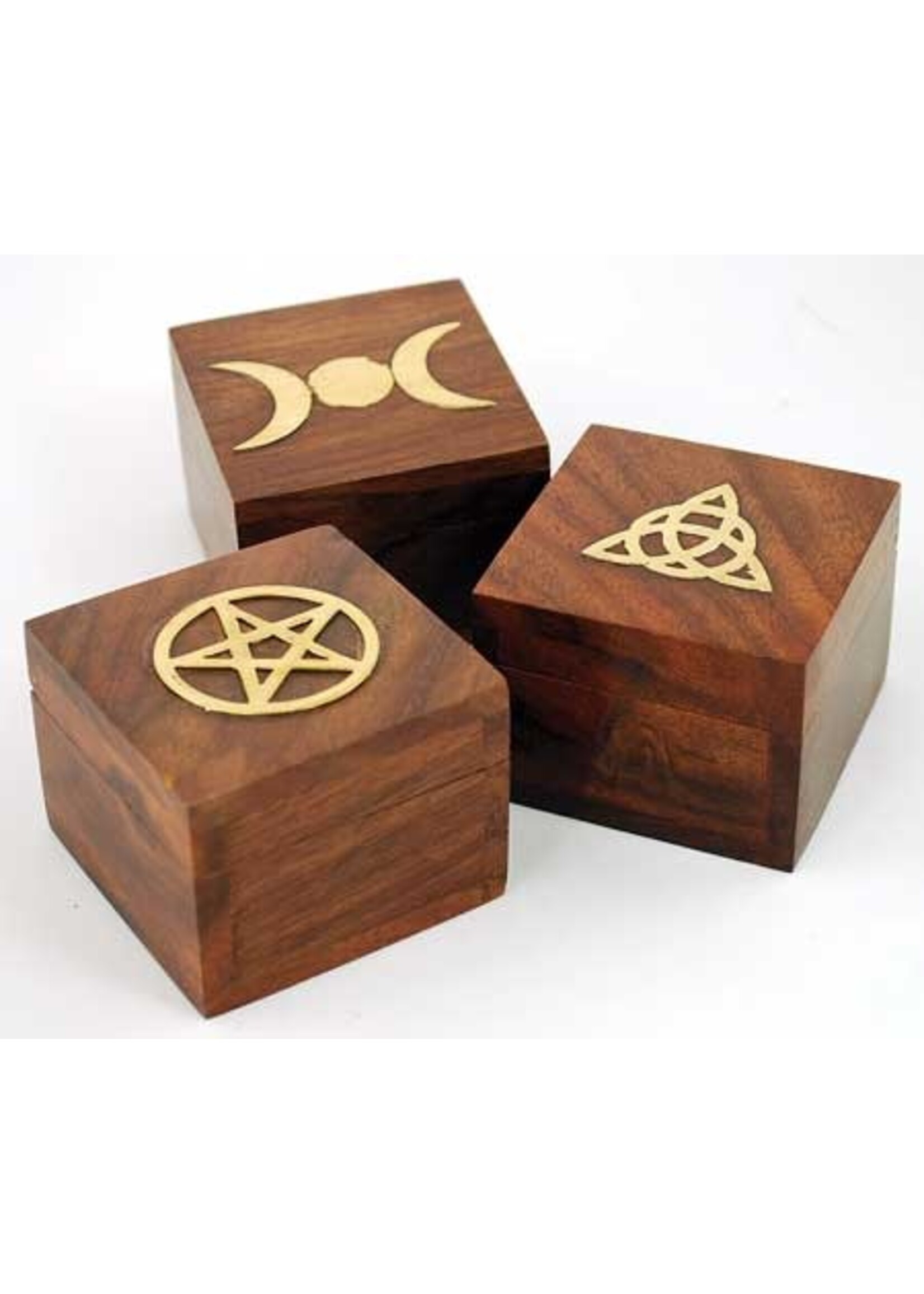 Box Brass Inlaid FBB25