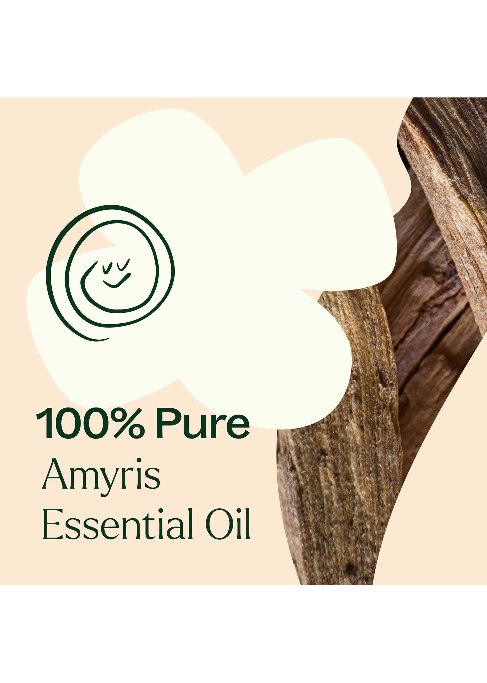 Amyris Essential Oil ( 10mL-1/3 oz.) Organic Plant Therapy